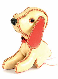 Betty Waterman’s toy dog that accompanied her into hiding