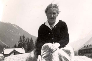 Sister Claire Brawitzky, counsellor in charge of the boys at the children's home in Chamonix, was an anti-Nazi German Christian