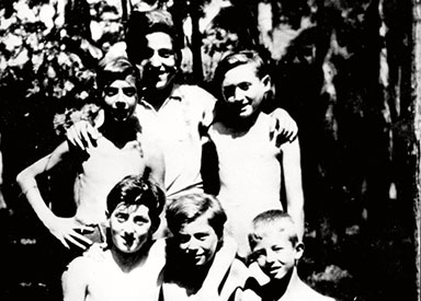 La maison d'enfants d'Izieu, été 1943