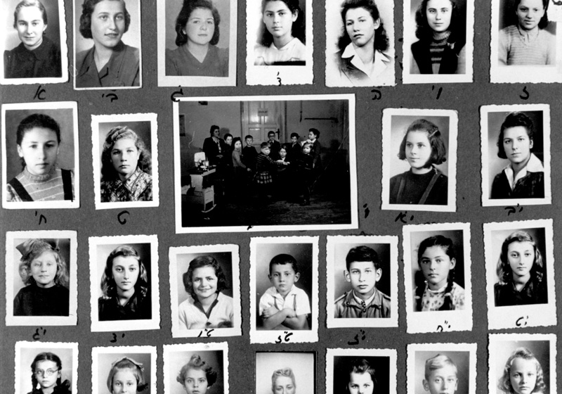 ילדי בית הילדים בזבז'ה, פולין, אחרי המלחמה