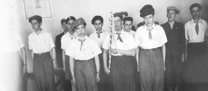 ברטיסלווה, 1946: ילדים ניצולים בפעילות במעונות תנועת "בני עקיבא"