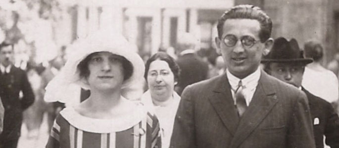 Wilhelm and Olga Fürst, Bratislava, 1925