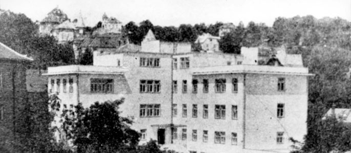 The Jewish community center in Bratislava