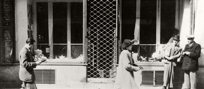 חנותו של פיליפ ריכטר בברטיסלווה לפני המלחמה