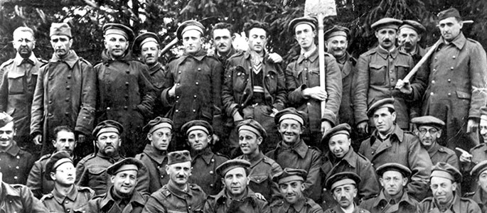 Members of the Sixth Slovak Brigade
