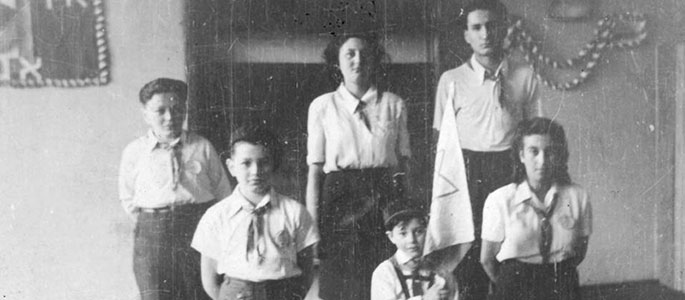 ברטיסלווה, 1946: ילדים ניצולי שואה במעונות תנועת "בני עקיבא"