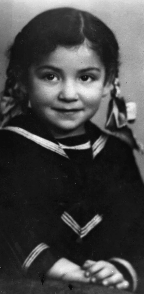Gala Herman was born in Kiev, Ukraine, in 1936. She was murdered in 1941 at Babi Yar.