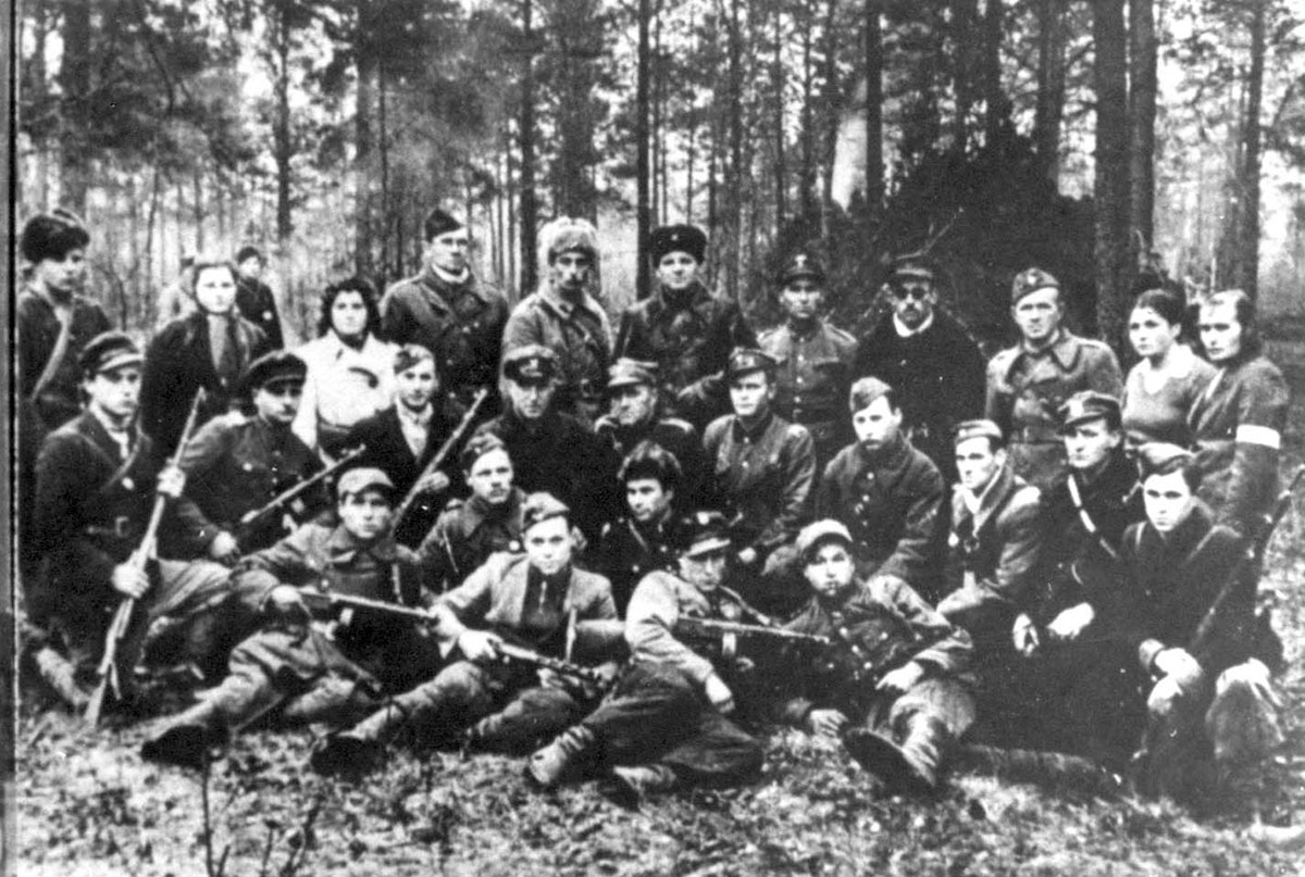 Jewish partisans in the forest