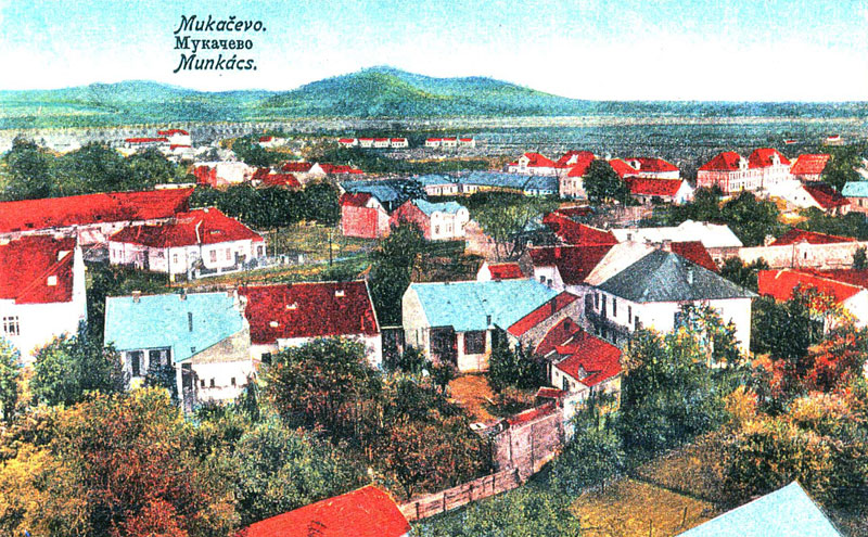 Munkács – general view, 1925