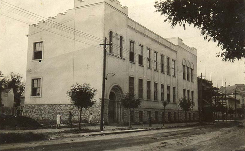 The Hebrew Gymnasium in Munkács