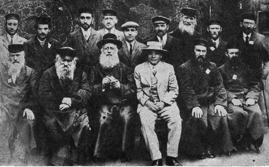 A group of Jews in Plonsk