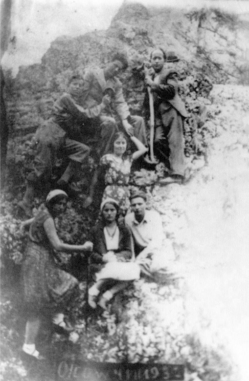 Youths from Trzebinia on a nature hike