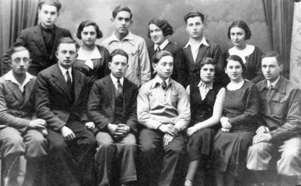 Trzebinia – Members of the Hashomer Hatzair movement