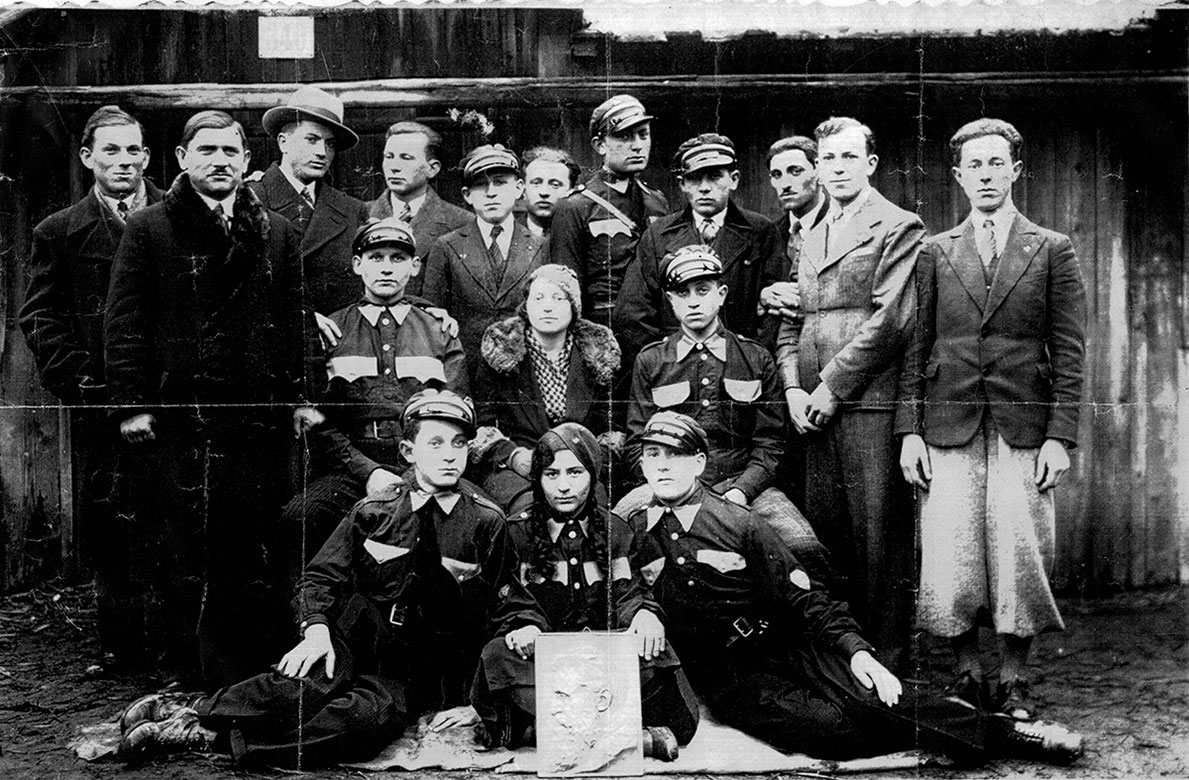Trzebinia – Members of the Beitar movement, 1932-1933