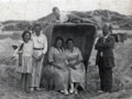 The Sachs family on vacation in Nordenei during the 1920s