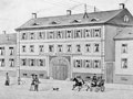 איור של בית המדרש למורים יהודים בווירצבורג שהוקם ב-1884
