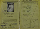 Ilse Sara Weill's German passport, issued on the 20th of May 1940