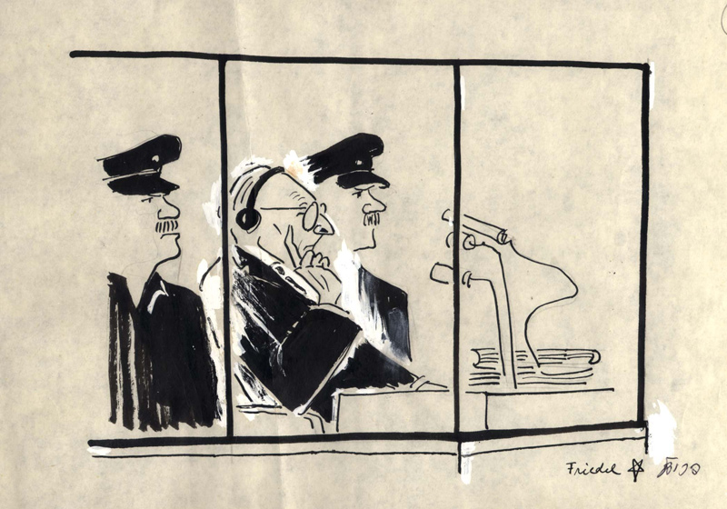 פרידל שטרן. הנאשם אדולף אוטו אייכמן, 1961