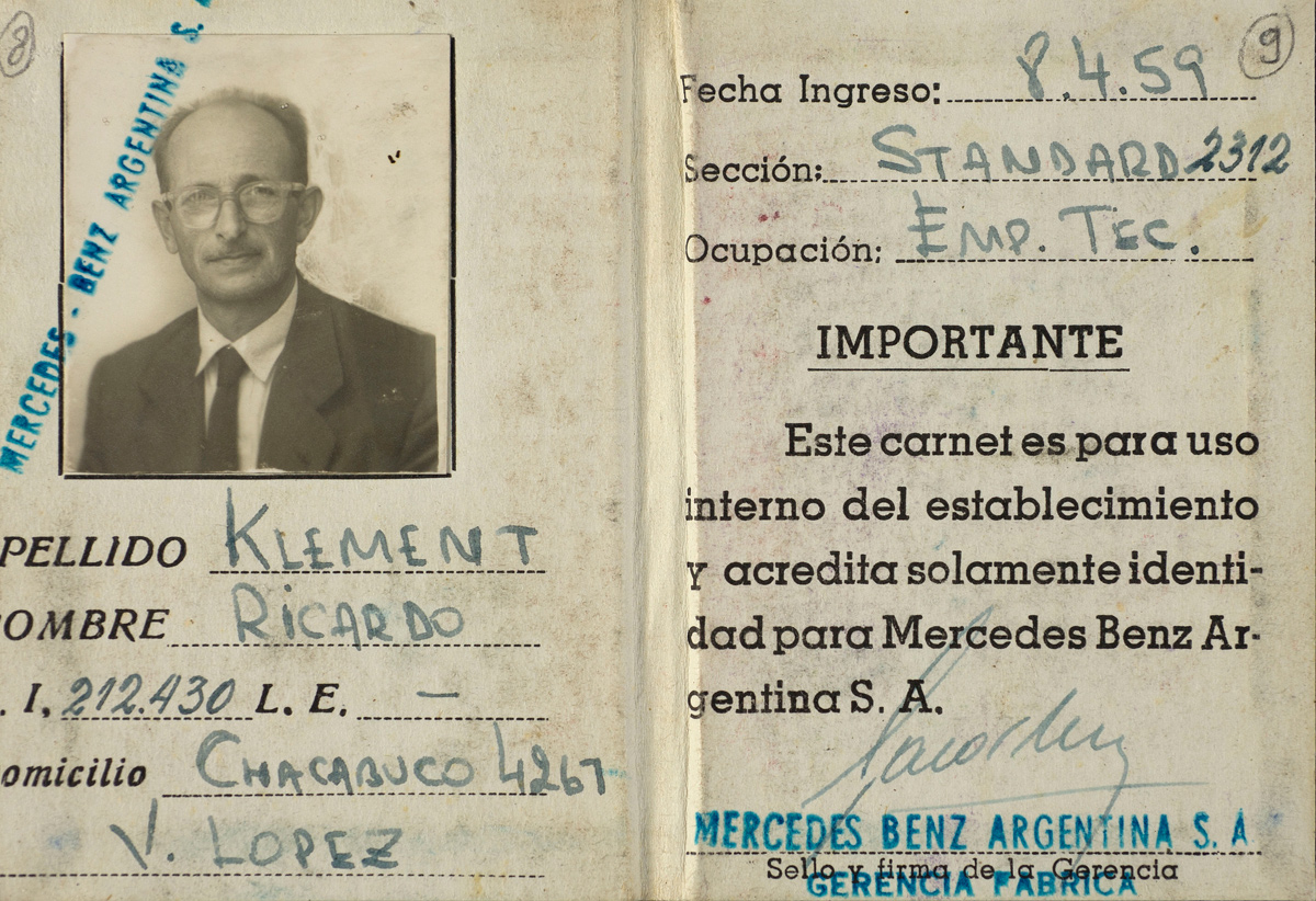 Opération Eichmann. Adolf Eichmann wurde am 11. Mai 1960 in Argentinien gefangen genommen | www.yadvashem.org