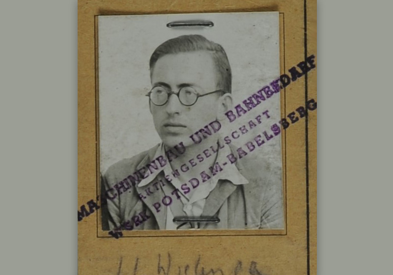 ID card in the name of J. Wielenga, Ernst-Menahem Rozen's false identity