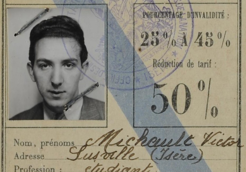 Forged ID papers in the name of Victor Michault