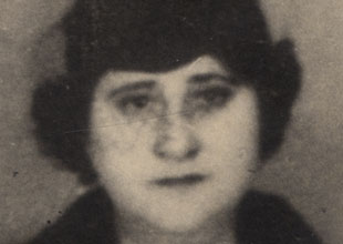 Jolana, Ester's mother who died in Bergen-Belsen