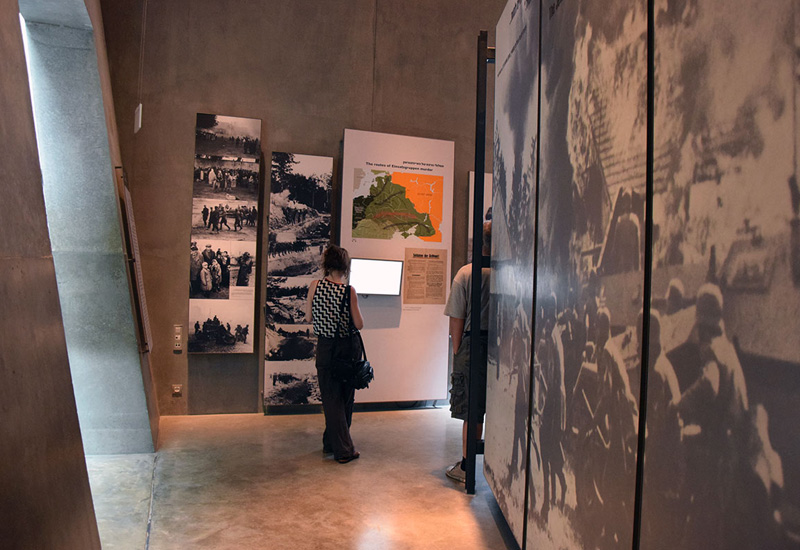 Le Musée d'histoire de la Shoah : le meurtre de masse