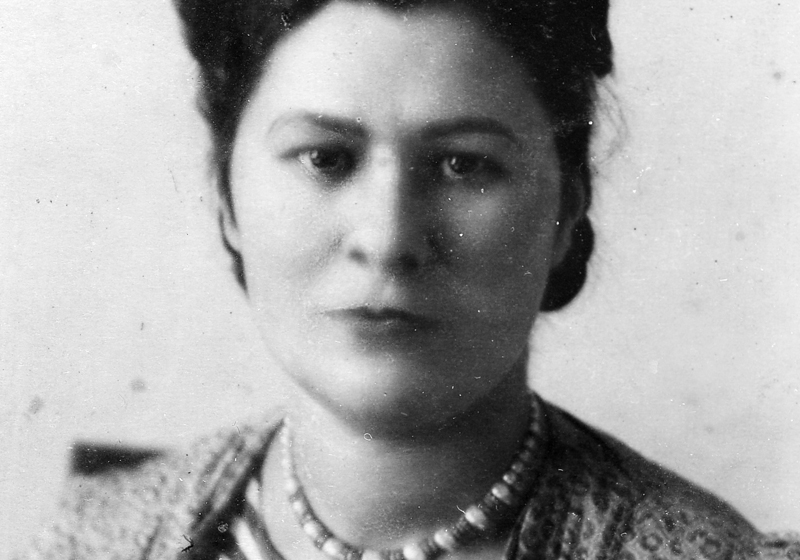 Rosalia London (née Ashkenazi). Kazakhstan, 1943