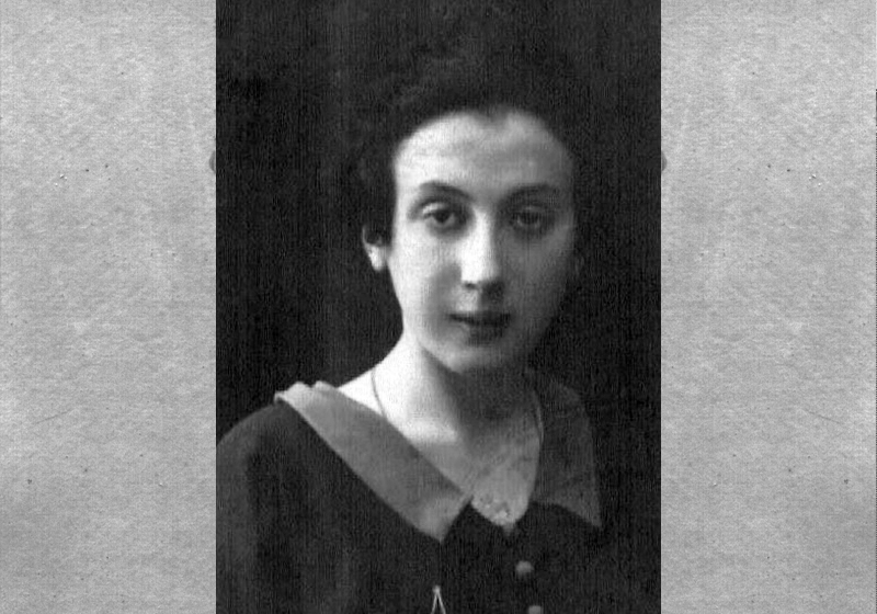 Malka Schlifstein in Tartu, Estonia, 1922