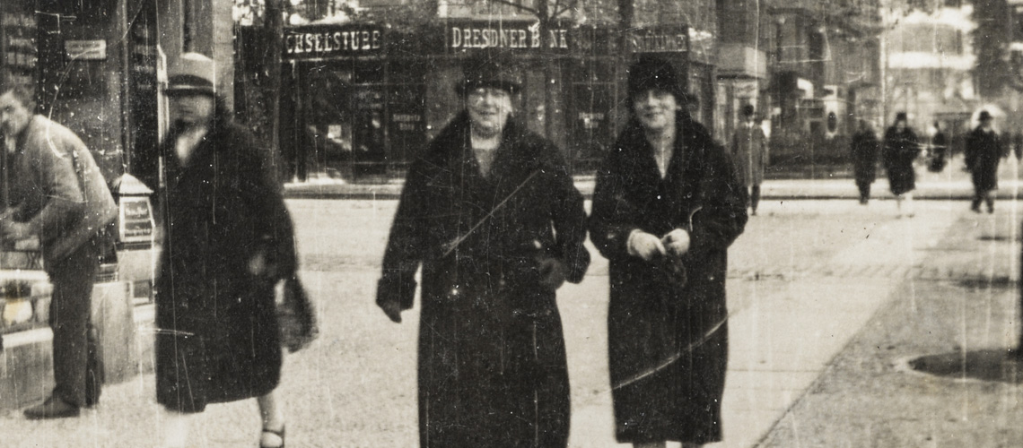 Josephina Bähr (center), Germany, 1930s