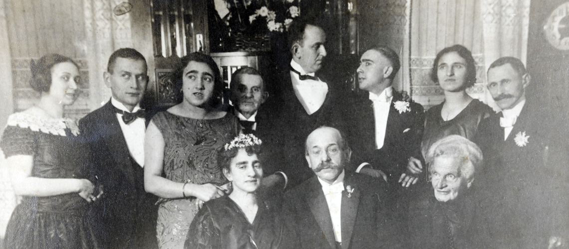 The Roberg and Philips families, Diepholz, Germany, prewar