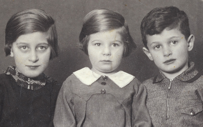 Kurt, Hilda and Edith Bodenheimer, Ilse Bodenheimer's cousins