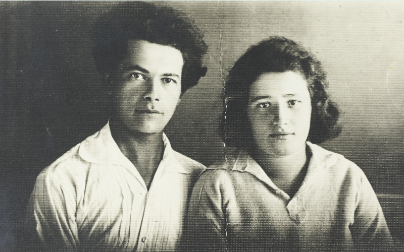 Dov y Leah Jurgrau, Eretz Israel, (Palestina del Mandato Británico),   años 1920