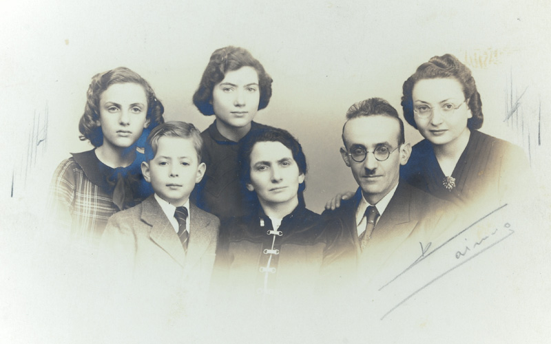 >La famille Bomblat, Paris, 1940