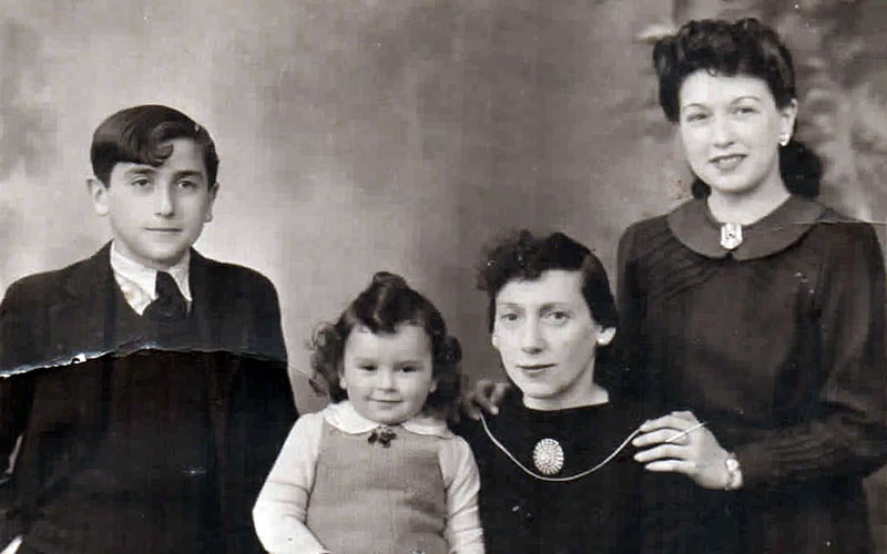 Liwerant family. Paris, 1941-1942