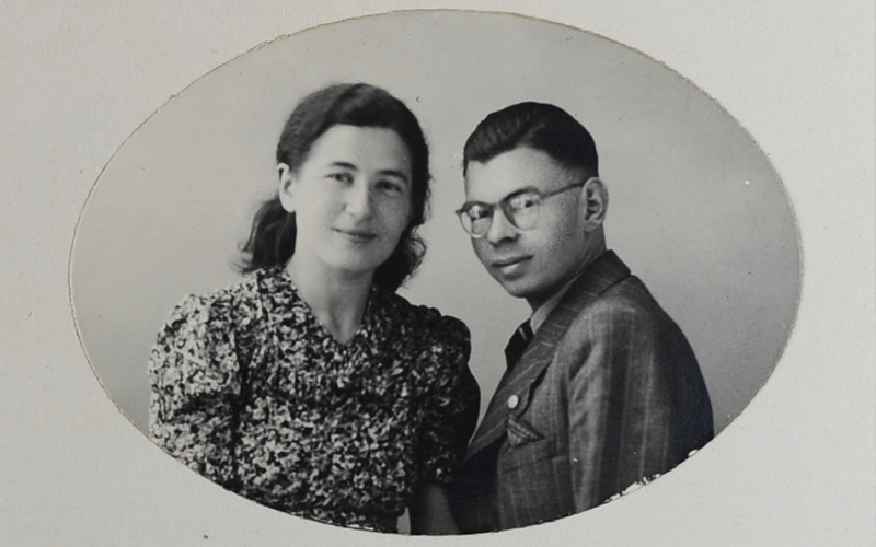 יוהנה ואפרים רוזנבאום, אמסטרדם, 1940