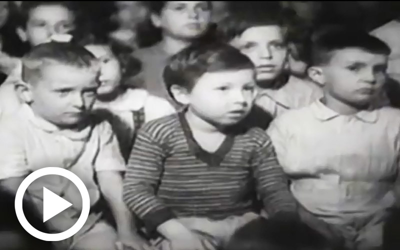 Archival Footage of the Children's Home in Otwock