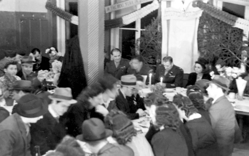 A communal Passover Seder, Stuttgart, Germany, 1947