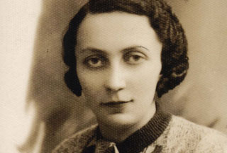 Mijla Gergas, tía de Esther, fallecida en Kazajstán; foto tomada en 1930