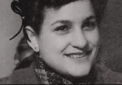 Hinda Tasman née Nachmachik in Minsk after liberation