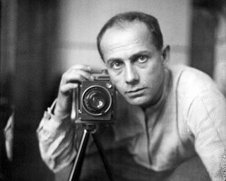 Paul Citroen. Self portrait with camera, 1932