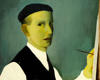 Paul Citroen. Self-portrait, ca. 1939