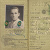 Béla Stollár's identity card