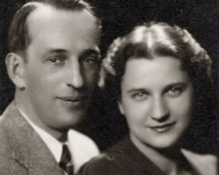 Даниэлюс и Она Жилявичюс, 1937 г.