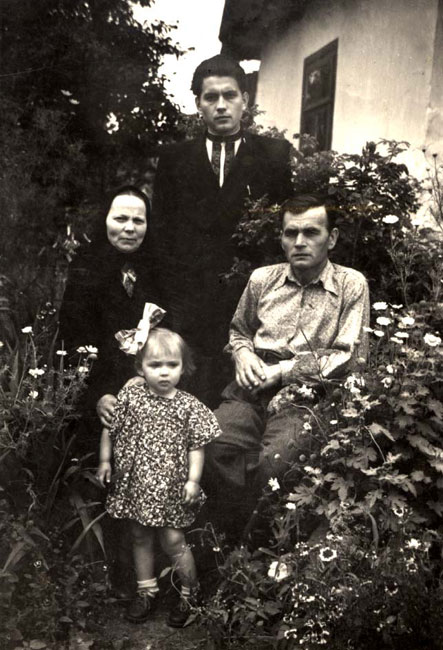 Nikolai Gersimchik et sa famille