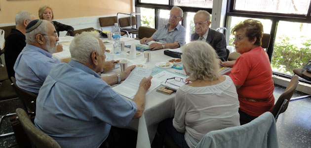 Réunion de la commission de désignation des Justes, Tel Aviv, 2013