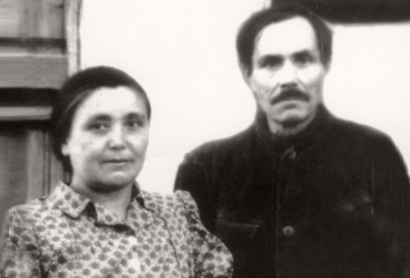 Les sauveteurs Jonas Radlinskas et sa femme Felicija, 1950