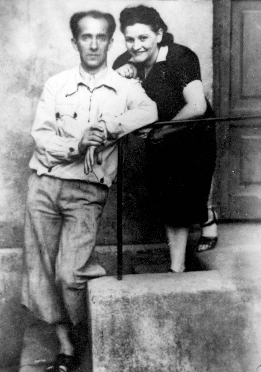 Gucia and Zelig Wilhelm. Radomsko, Poland, prewar
