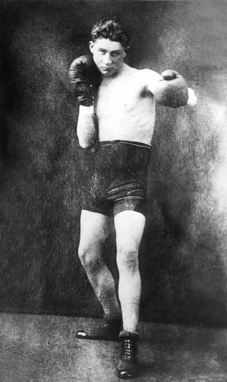 Jonas Kessler, middleweight boxer at the "Maccabi" Jewish boxing club in Cologne, one of only two Jewish boxing clubs in the whole of Germany before the Holocaust