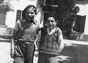  Ziegmond et Bernd au Château du Manoir, 9 juillet 1943